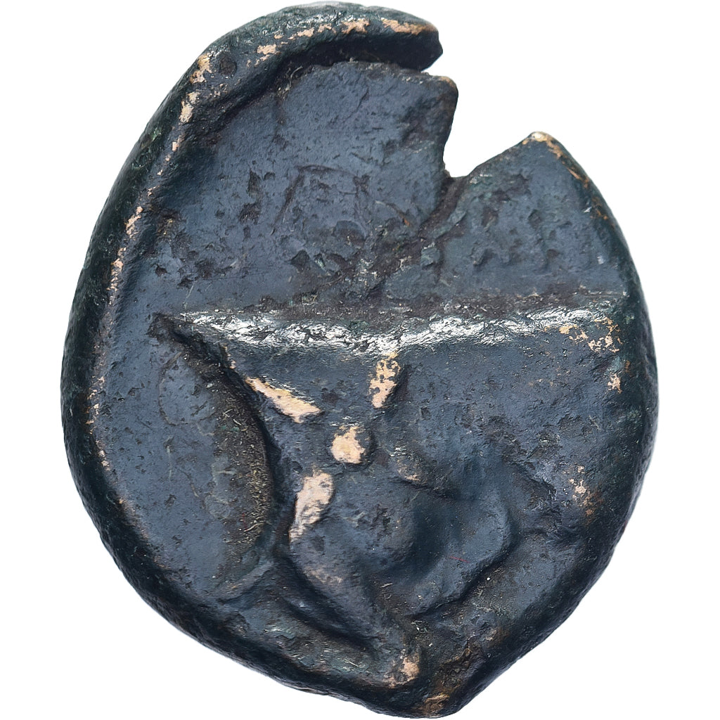 Campania, Æ Unit, ca. 325-320 BC, Neapolis, Bronze, S+, HGC:1-470, HN Italy:568