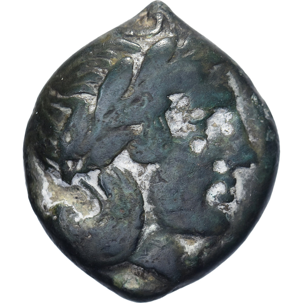 Campania, Æ Unit, ca. 300-275 BC, Neapolis, Bronze, VF(30-35)