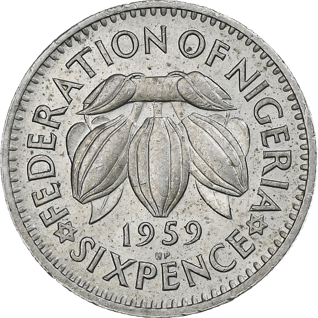 Nigeria, 6 Pence, 1959