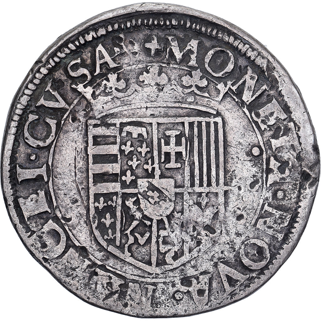 Duché de Lorraine, Charles III, Teston, ND(1545-1556), Nancy, Argent, TB