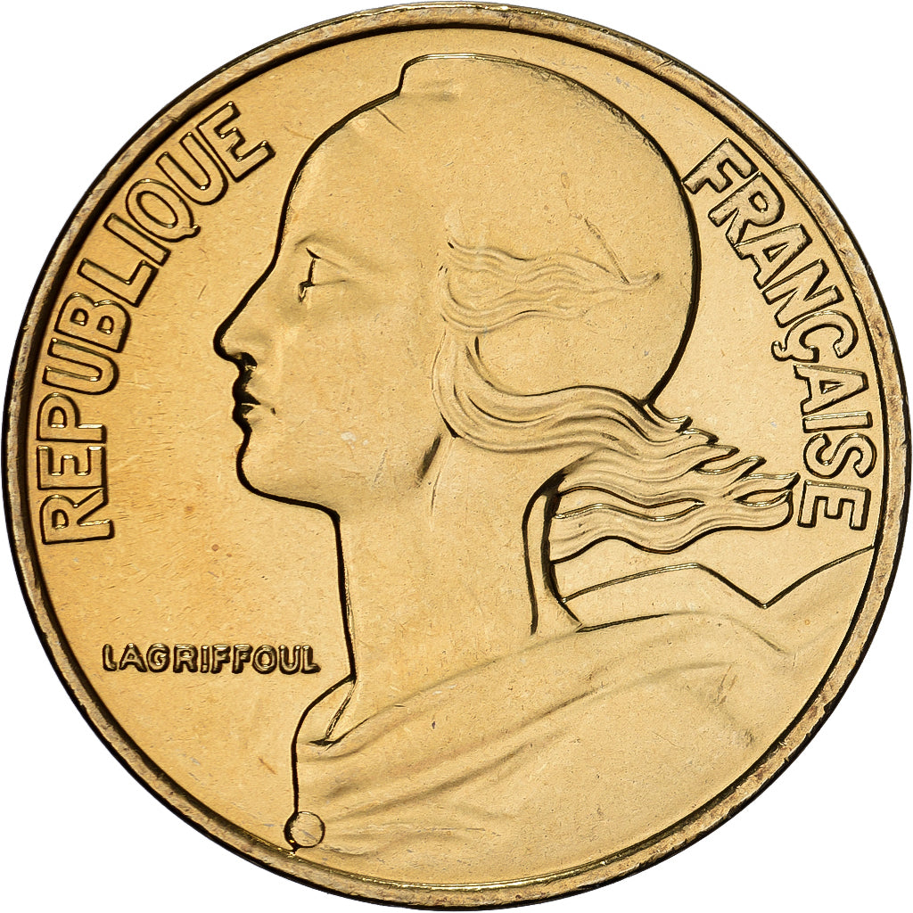 Frankreich, 10 Centimes, Marianne, 2001, MDP, Série BU, Bronze-Aluminium, STGL