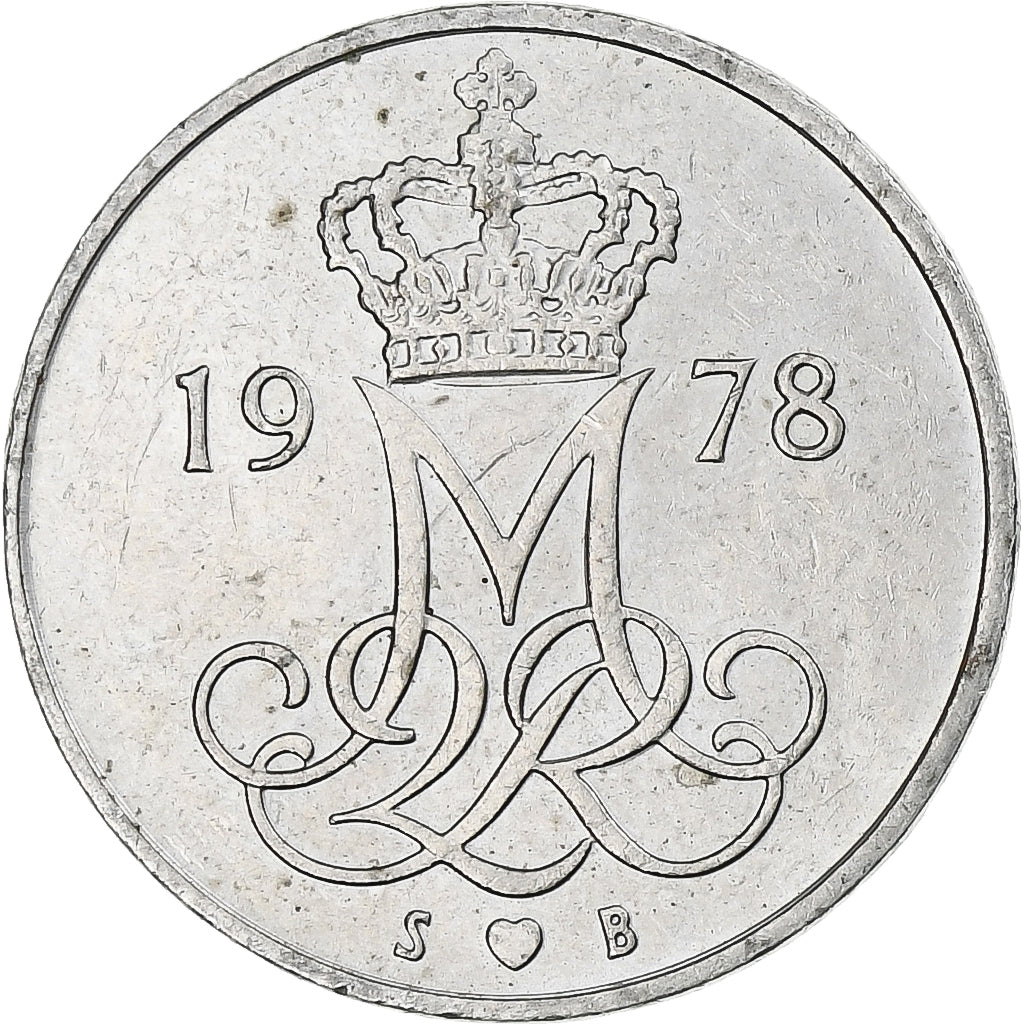 Dinamarca, 10 Öre, 1978