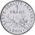 Francja, 1 Franc, Semeuse, 2001, MDP, Série BU, Nikiel, MS(65-70), Gadoury:474