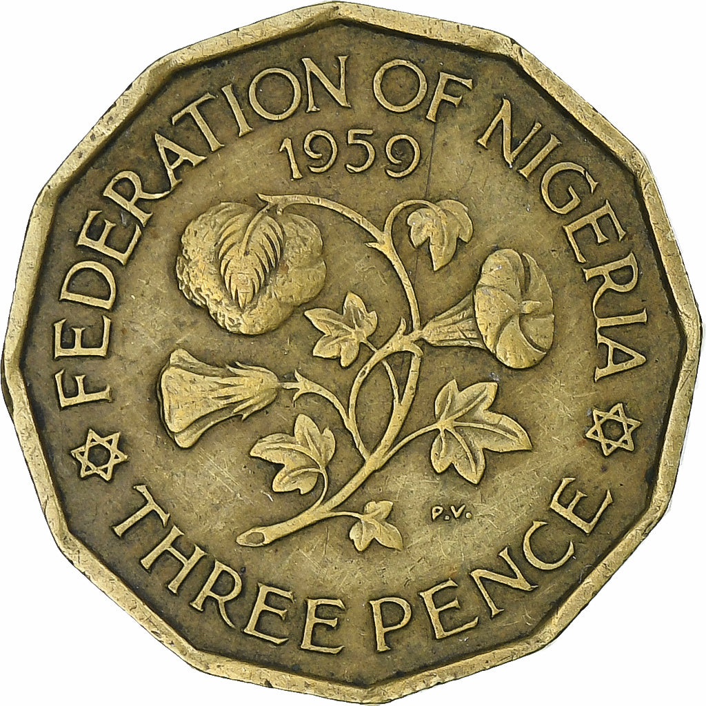 Nigeria, 3 Pence, 1959