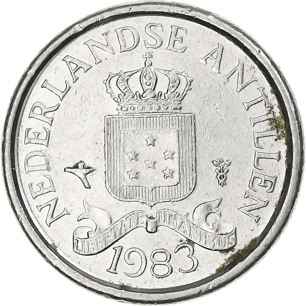 Antilhas Neerlandesas, 10 Cents, 1983