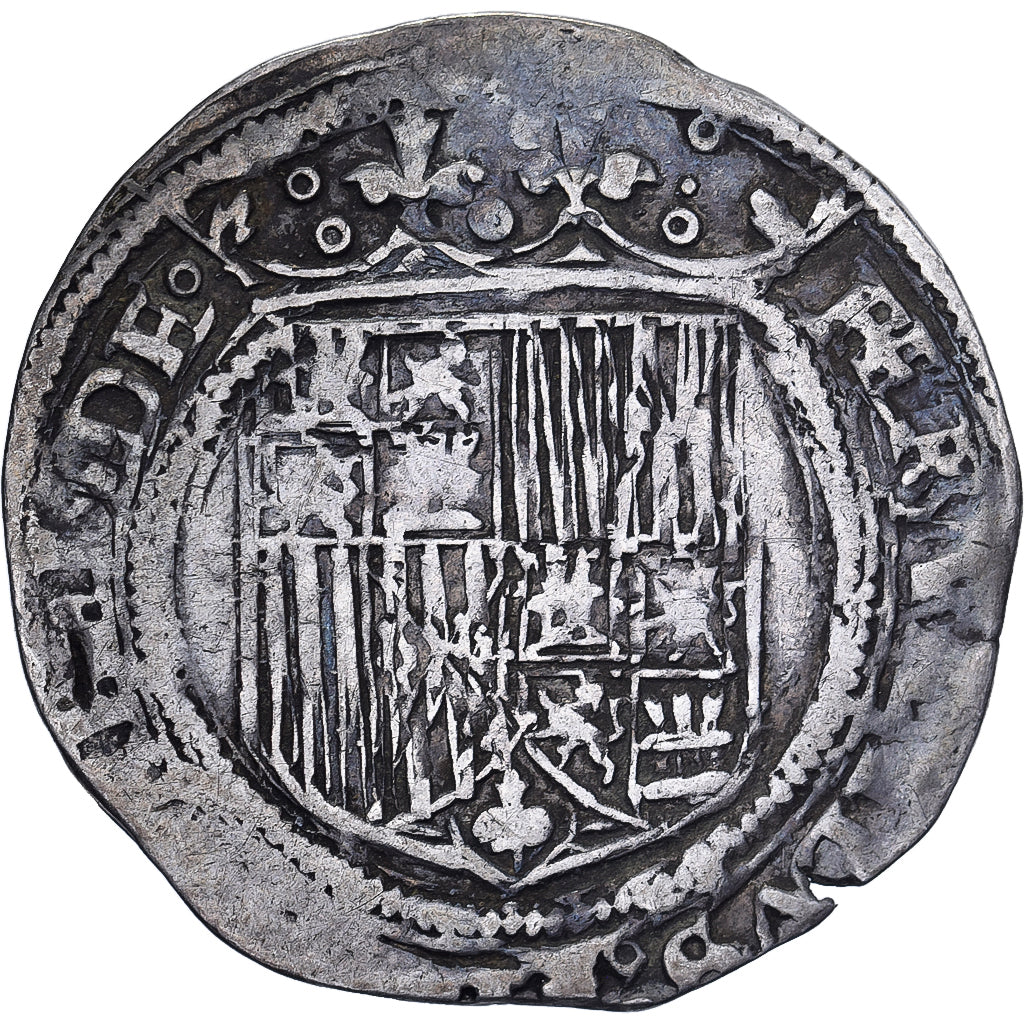 Spain, Ferdinand & Isabella, 1 Réal, 1497-1566, Seville, Silver, VF(20-25)