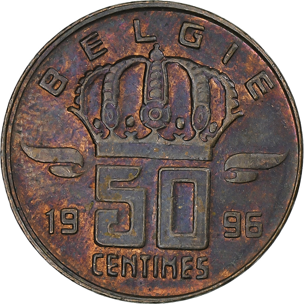 België, 50 Centimes, 1996