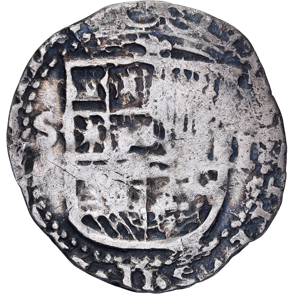Spain, Philip II, 1 Réal, ND(1566-1588), Seville, Silver, VF(20-25)