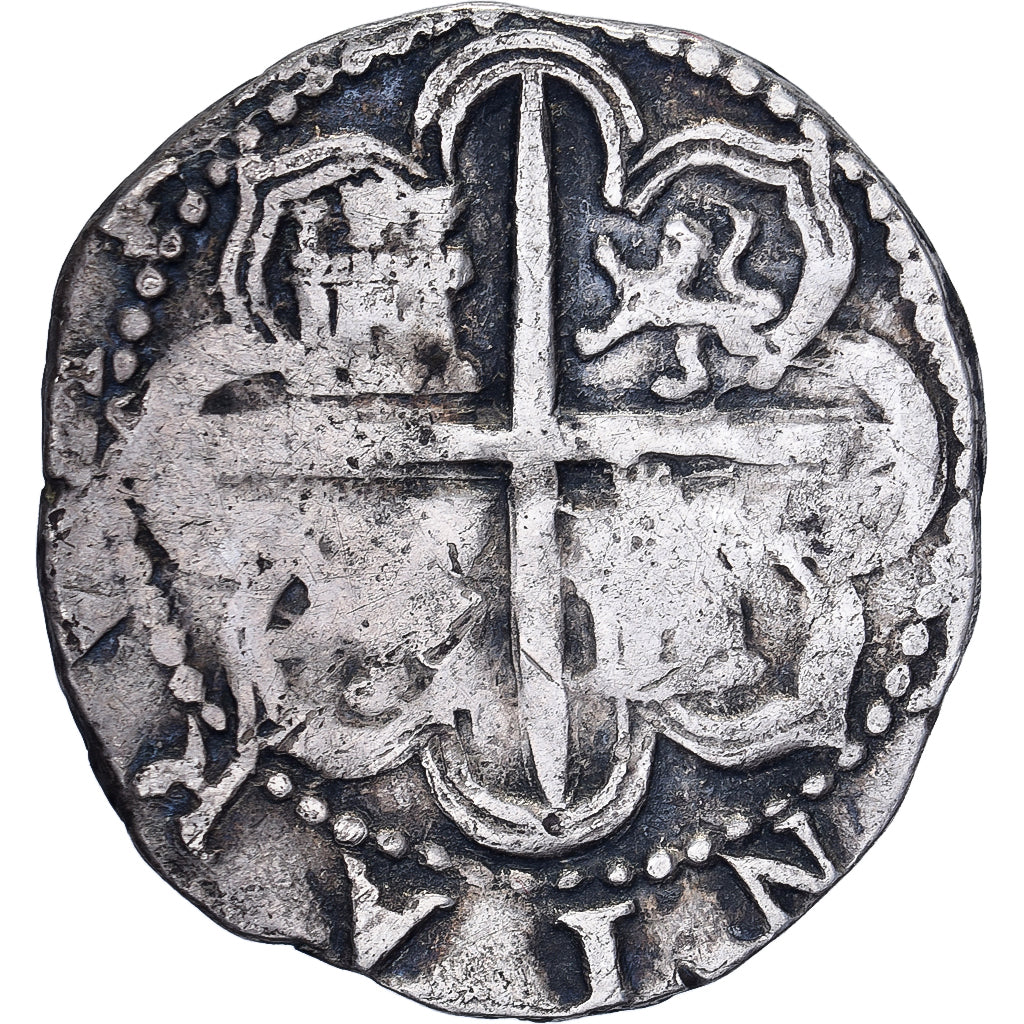 Spain, Philip II, 1 Réal, ND(1566-1588), Seville, Silver, VF(20-25)