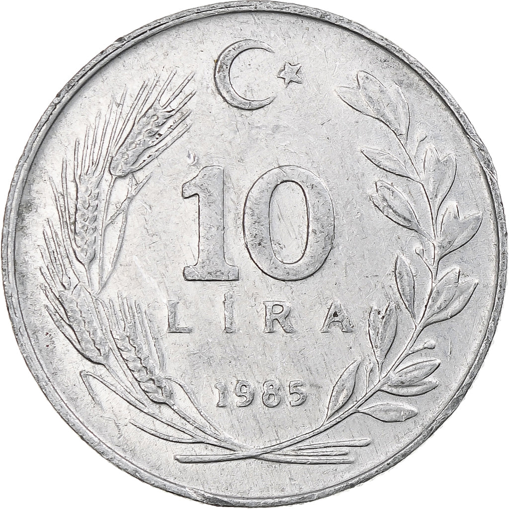 Turkije, 10 Lira, 1985