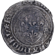 France, Charles VIII, Blanc à la couronne, 1488, Montélimar, Silver