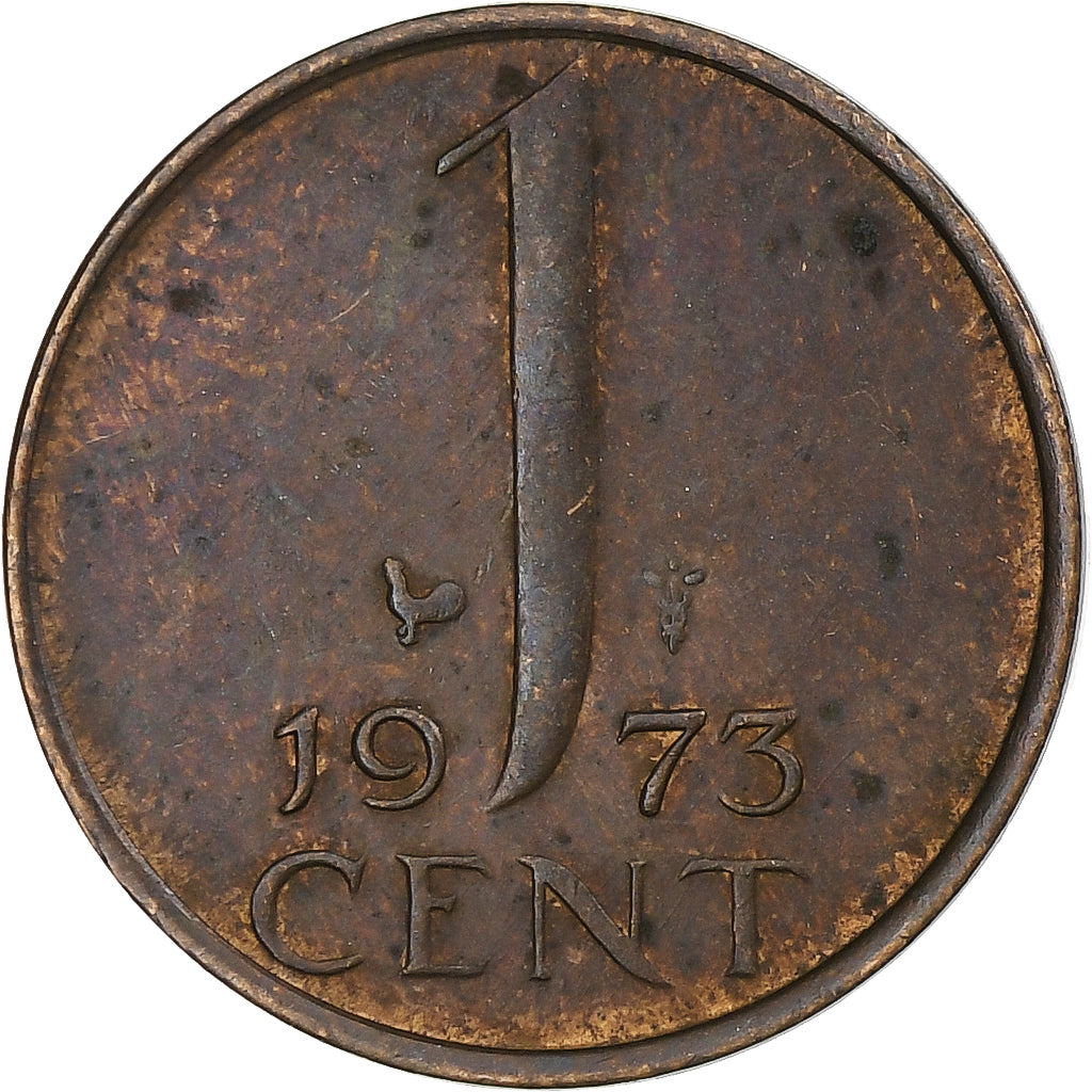 Nederland, Cent, 1973