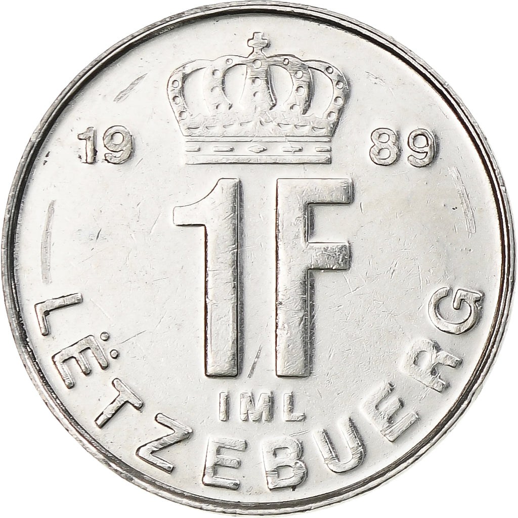 Luxemburg, Franc, 1989