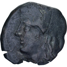 Sicily, Hemilitron, c. 305-289 BC, Tauromenium, Bronze, S