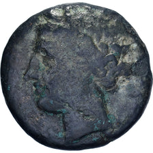 Sicily, Hieron II, Hemilitron, ca. 275-215 BC, Syracuse, Bronze, S+, HGC:2-1469