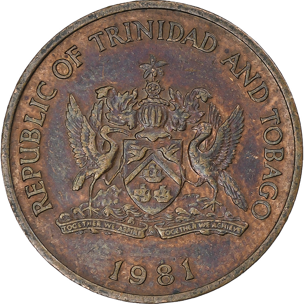 TRINIDAD & TOBAGO, 5 Cents, 1981