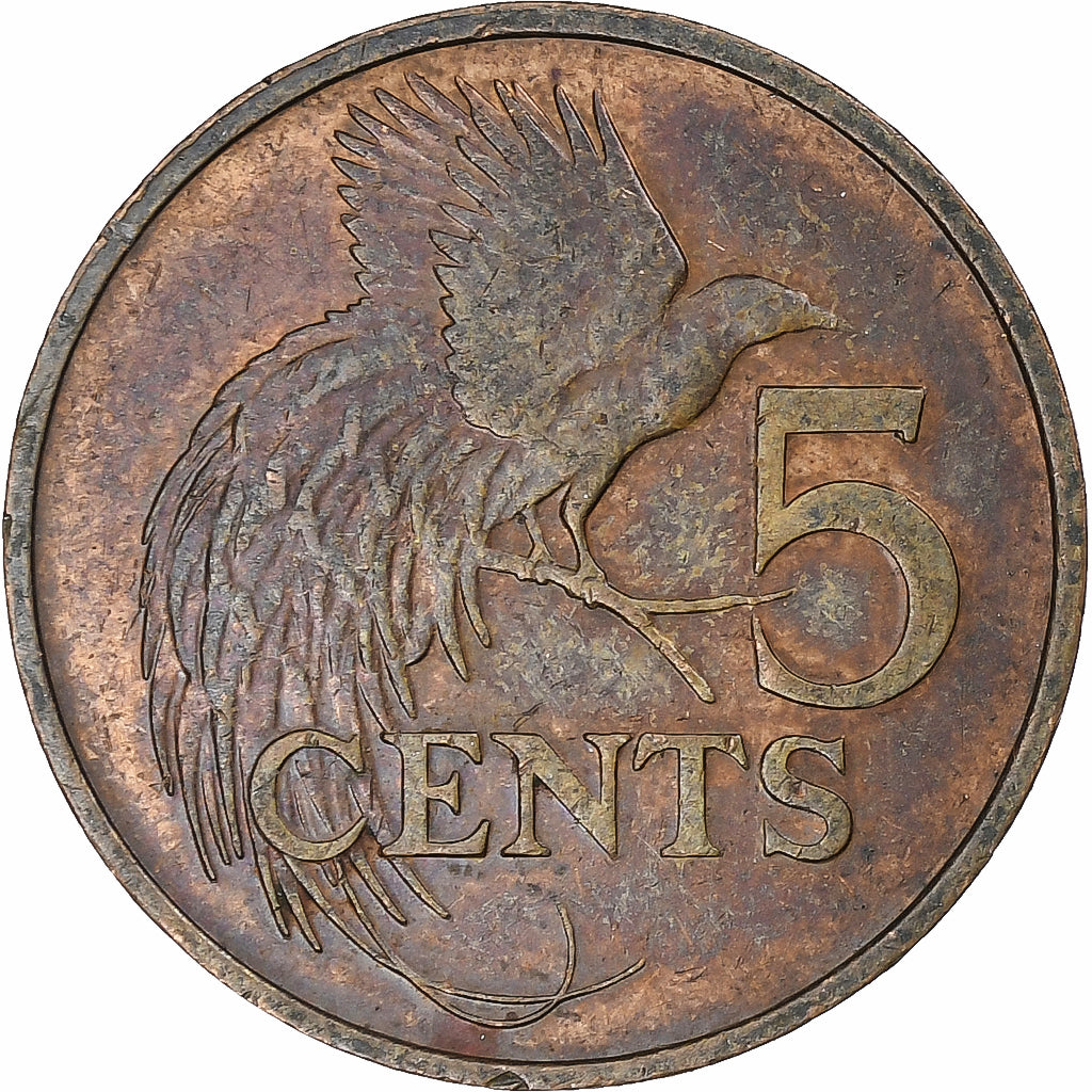 TRINIDAD & TOBAGO, 5 Cents, 1981