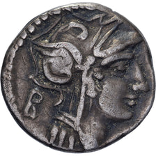 Junia, Denarius, 91 BC, Rome, Silver, VF(20-25), Crawford:337/3