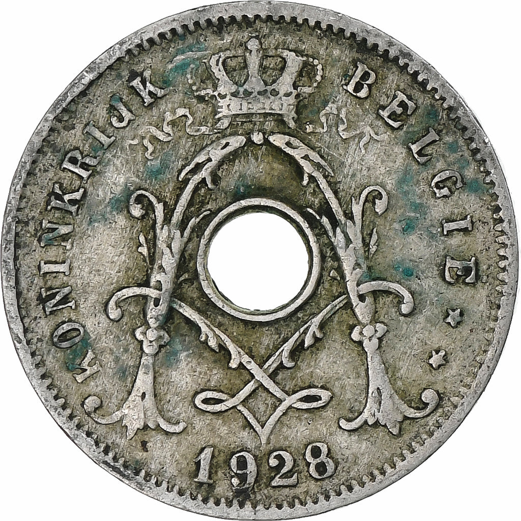 Belgium, 5 Centimes, 1928