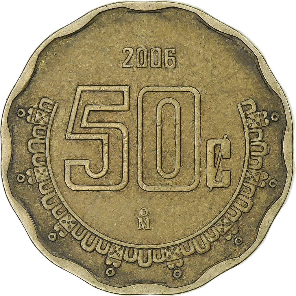 Mexico, 50 Centavos, 2006