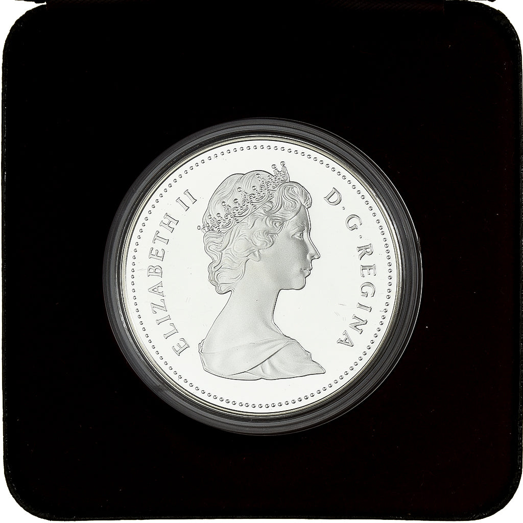Canada, Elizabeth II, 1 Dollar, 1989, Ottawa, Proof, Srebro, MS(65-70), KM:168
