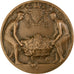 France, Médaille, Ville de Reims, 1977, Bronze, SUP, Margotin