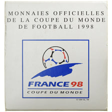 France, 10 Francs, World Cup - Germany, 1997, MDP, Proof, Silver