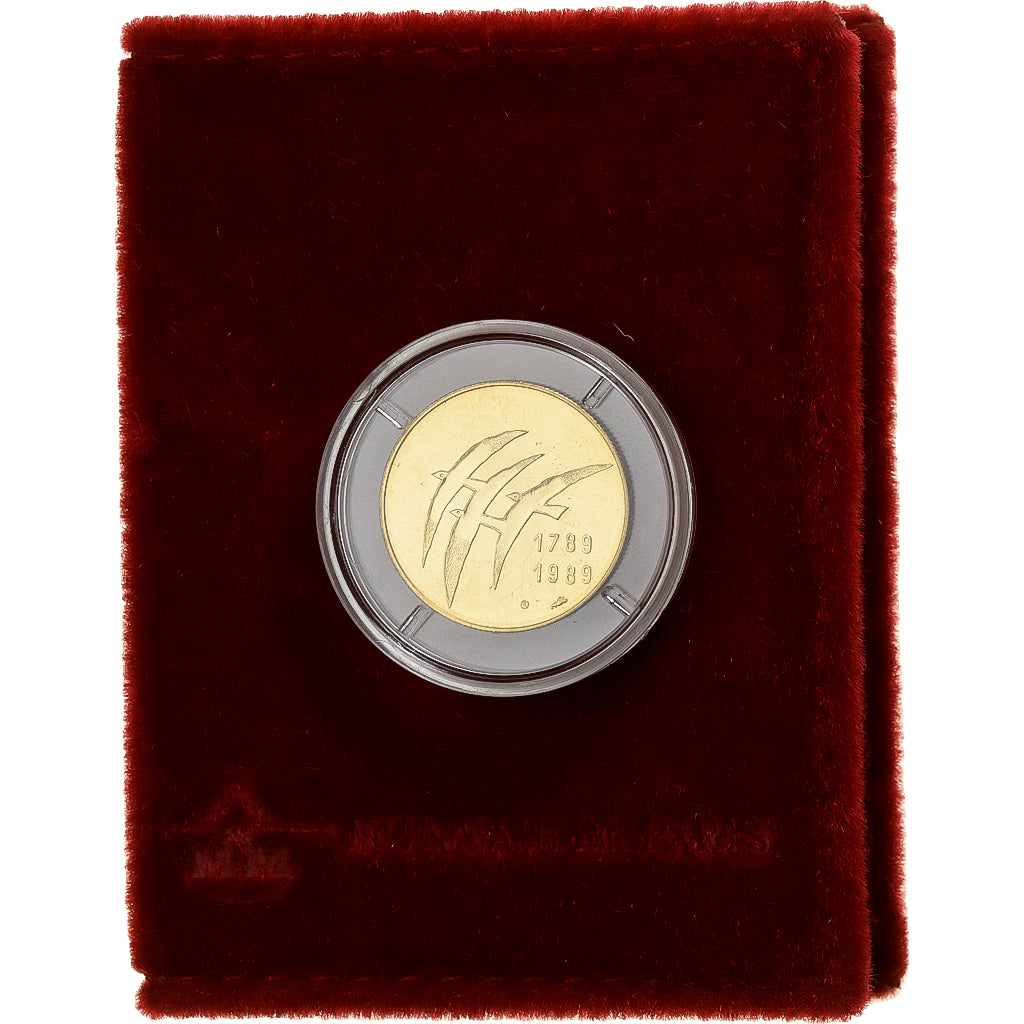 Francia, medaglia, Serment du Jeu de Paume, 1989, Bronzo, BU, FDC