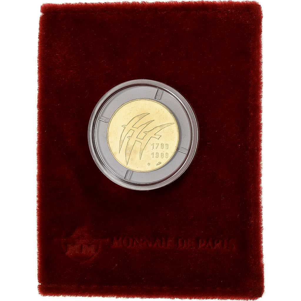 Francia, medaglia, Serment du Jeu de Paume, 1989, Bronzo, BU, FDC