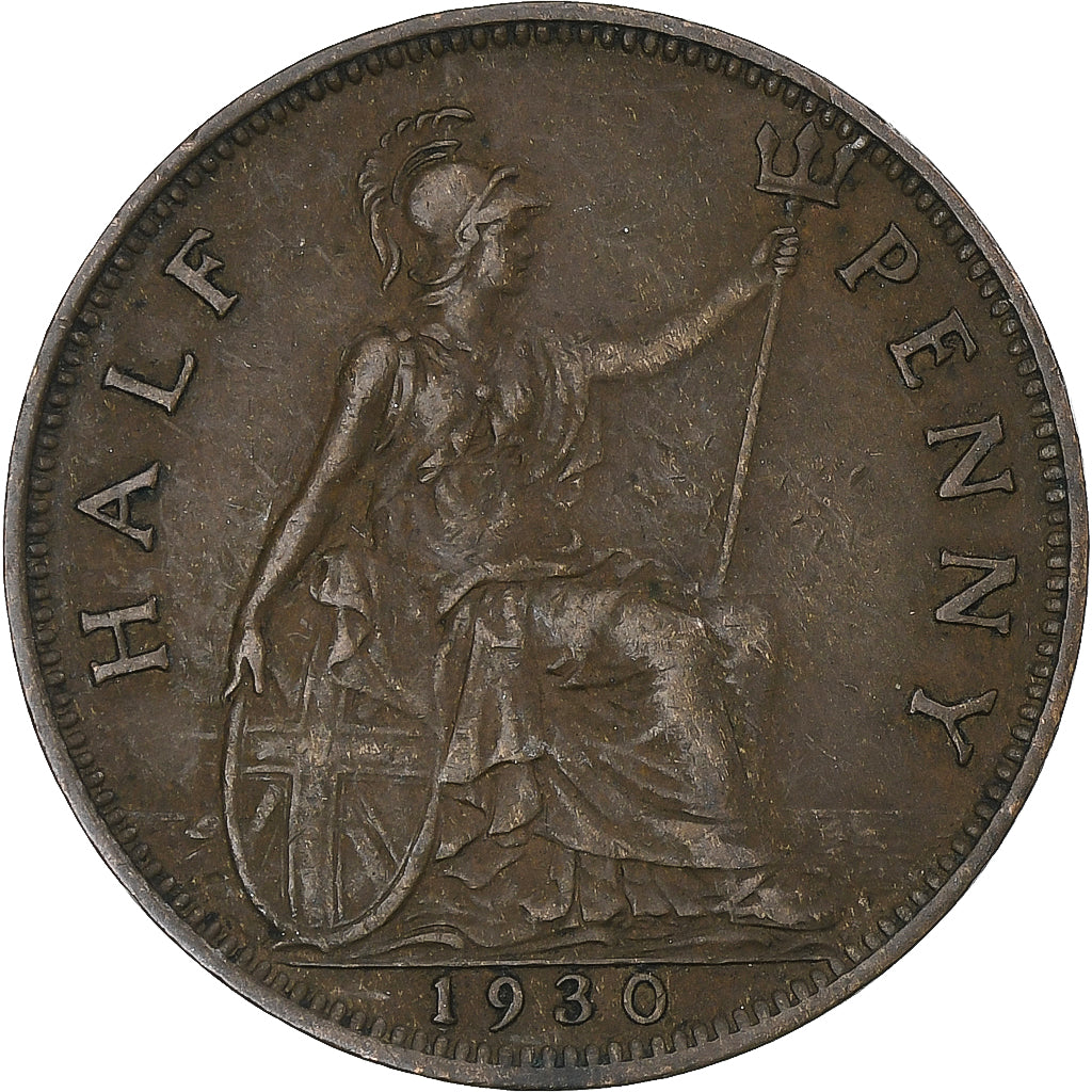 Great Britain, 1/2 Penny, 1930
