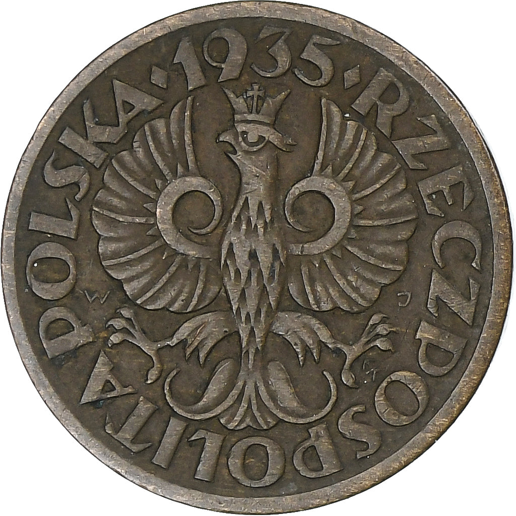 Poland, Grosz, 1935