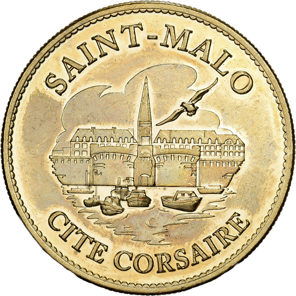 France, Medal, Saint-Malo - Cité Corsaire, Bronze, MS(63)