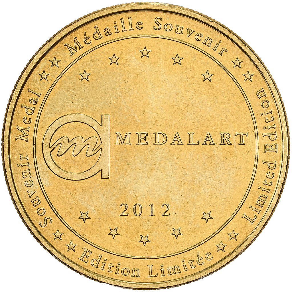 França, medalha, Maison des Illustres, J.-F. Millet, 2012, Bronze-Alumínio