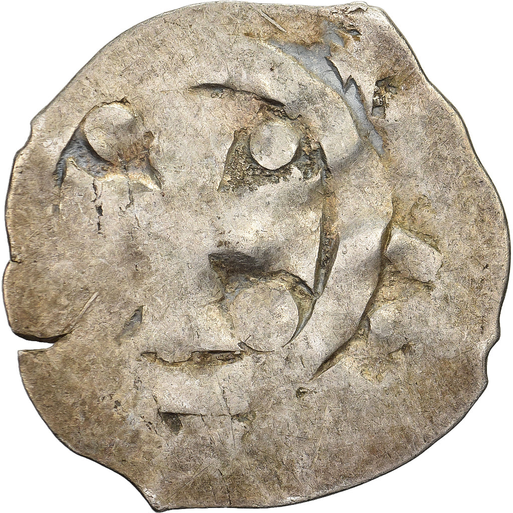 Duchy of Normandy, Anoniemen, Denarius, XIIth century, Rouen, Zilver, FR