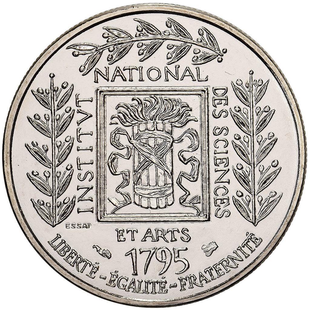 França, 1 Franc, Institut de France, 1995, MDP, Pattern, Níquel, MS(65-70)