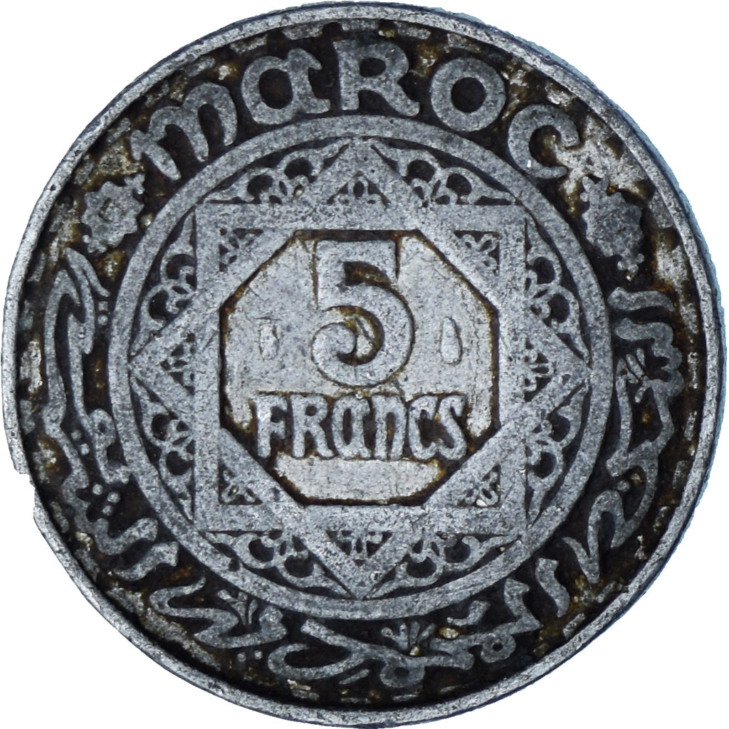 Marruecos, 5 Francs, 1951