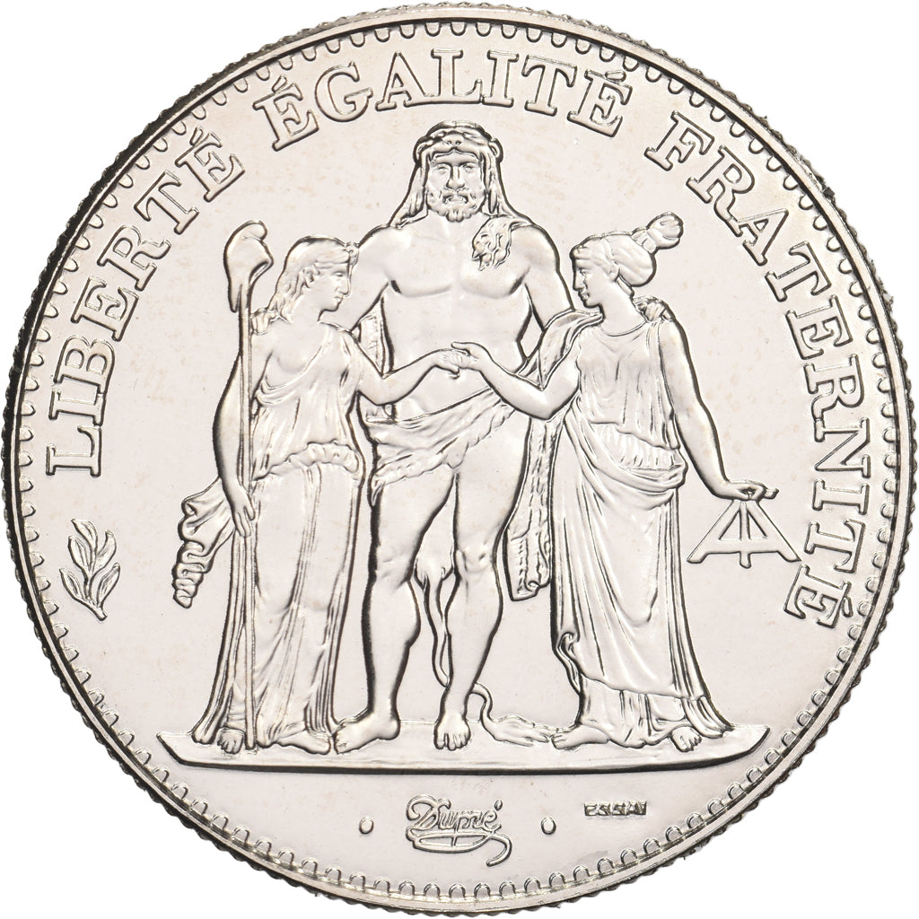 Francia, 5 Francs, Hercule, 1996, MDP, Pattern, Níquel recubierto de cobre -