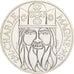 France, 100 Francs, Charlemagne, 1990, MDP, Pattern, Silver, MS(65-70)