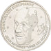 France, 100 Francs, Jean Monnet, 1992, MDP, Pattern, Silver, MS(65-70)