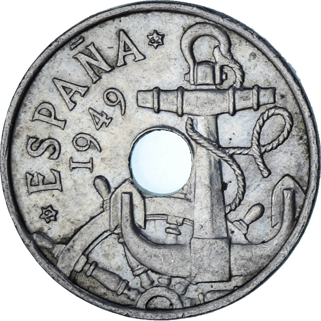 Espagne, 50 Centimos, 1962