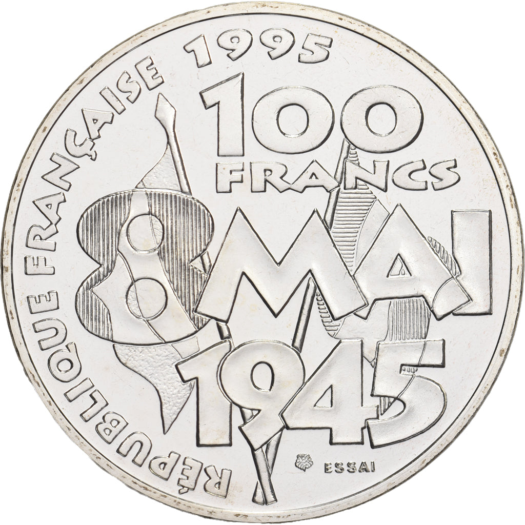 Frankrijk, 100 Francs, Commémoration de l'Armistice, 1995, MDP, Pattern
