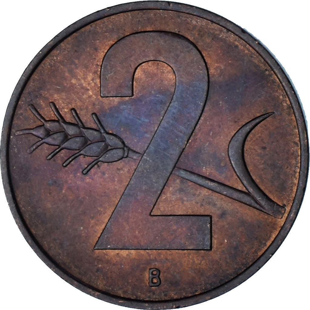 Schweiz, 2 Rappen, 1963