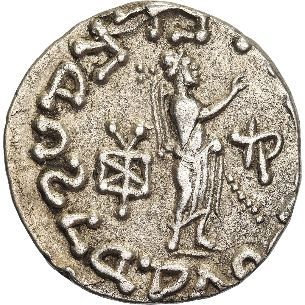 Royaume Indo-Scythe, Azes Ier, Tétradrachme, 58-12 av. J.-C., Ouest de Gandhara