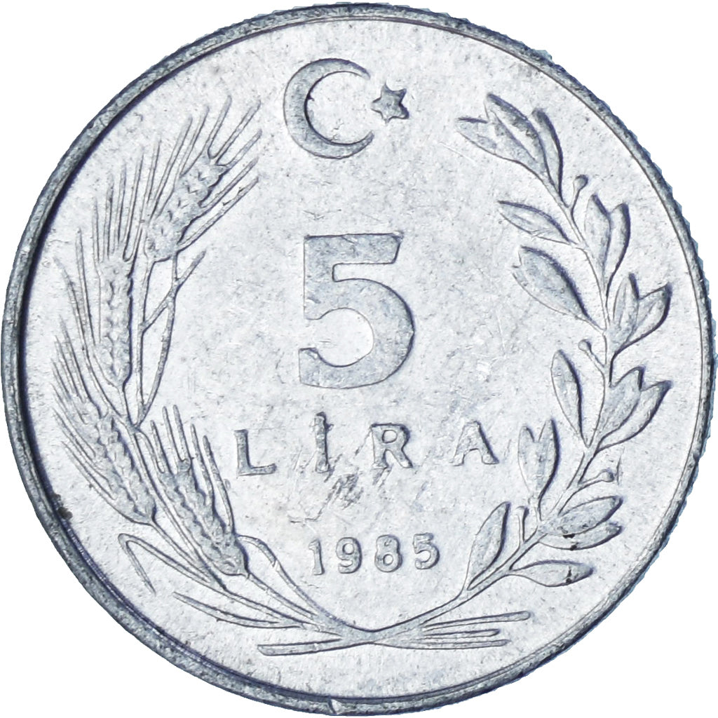 Türkei, 5 Lira, 1985