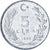 Turquía, 5 Lira, 1985
