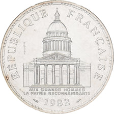 France, 100 Francs, Panthéon, 1982, MDP, Pattern, Silver, MS(65-70)