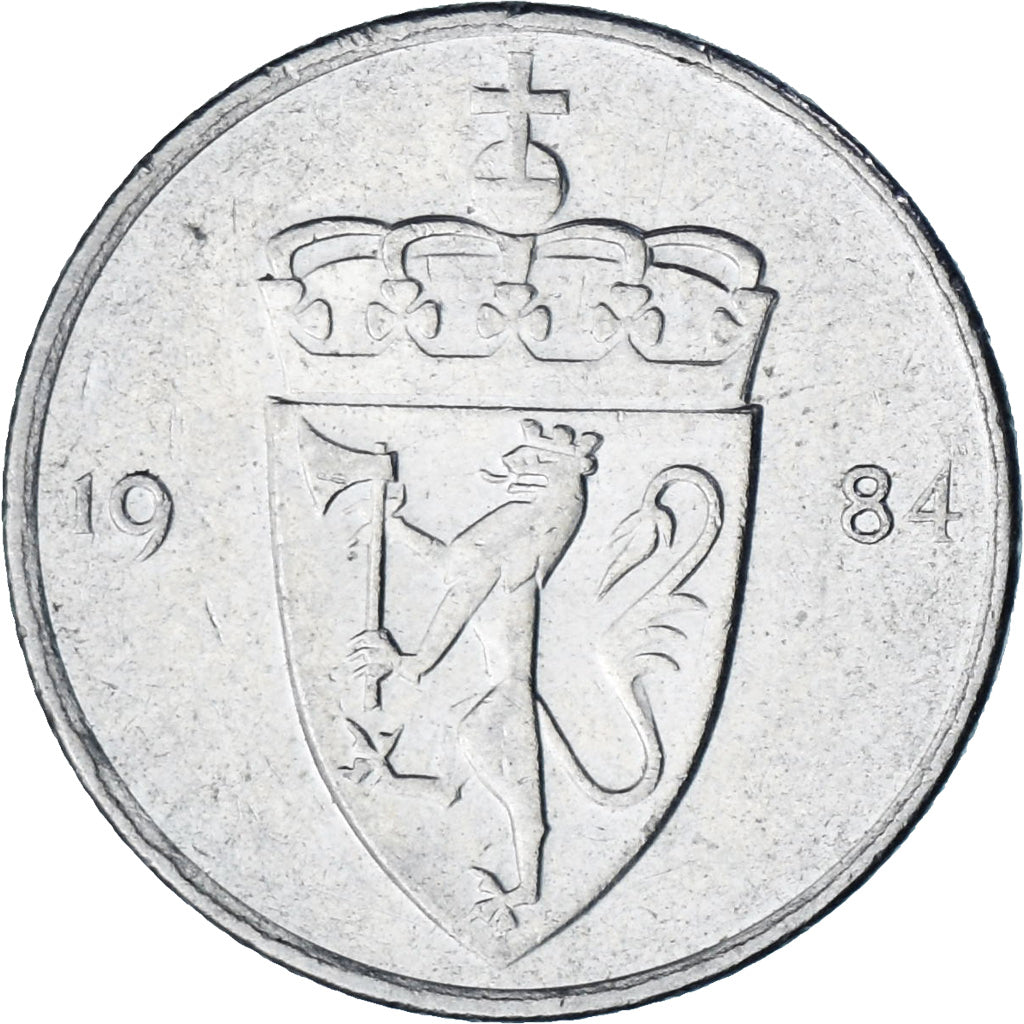 Norvège, 50 Öre, 1984