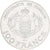 Monaco, 100 Francs, Rainier III et Albert, 1982, MDP, Pattern, Argento, FDC