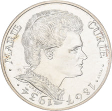 Francia, 100 Francs, Marie Curie, 1984, MDP, Pattern, Argento, FDC