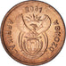 África do Sul, 5 Cents, 2001